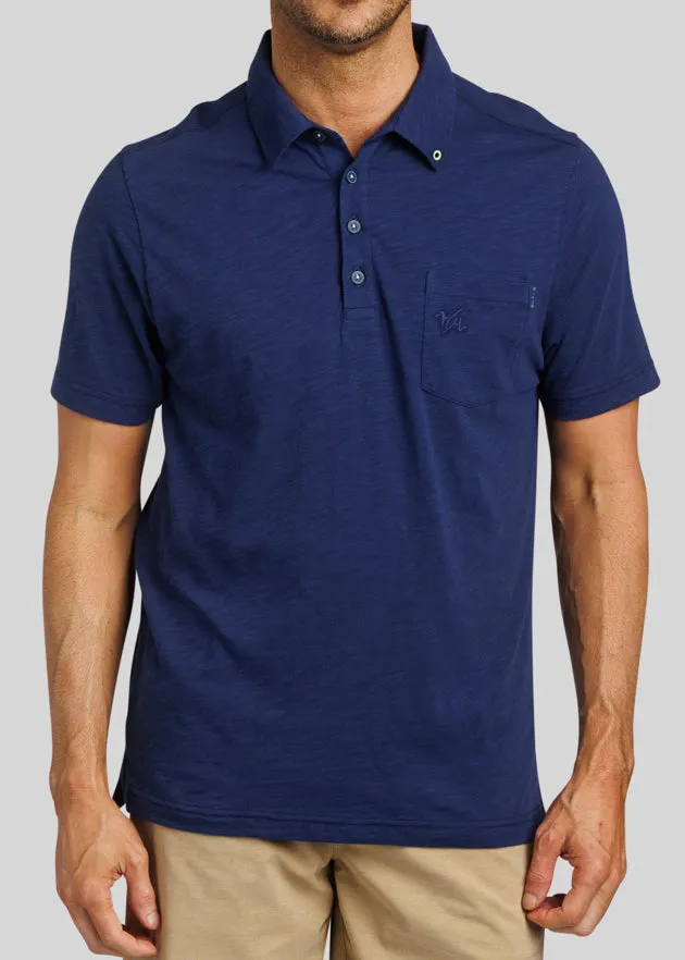 WM Corner Pocket Men's Polo | Navy