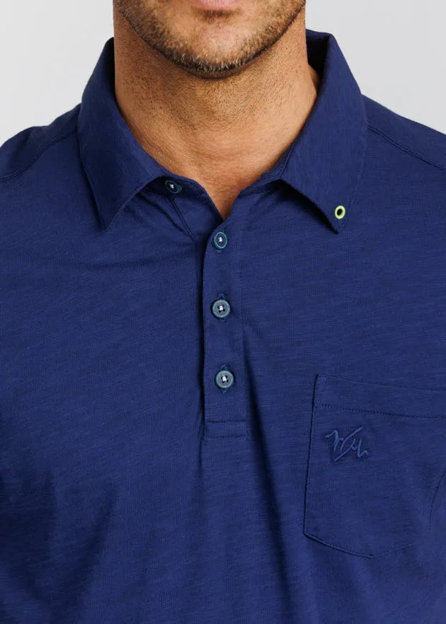 WM Corner Pocket Men's Polo | Navy