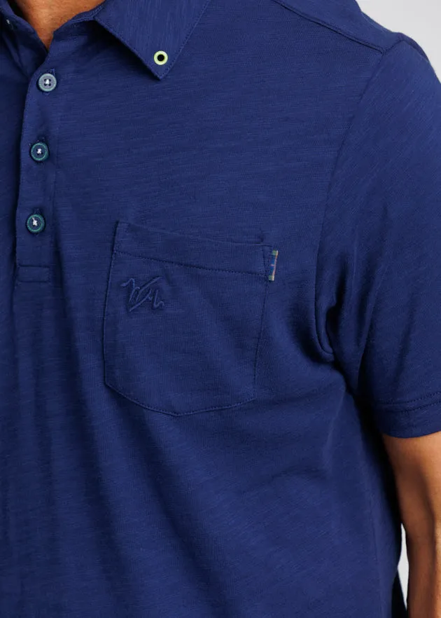 WM Corner Pocket Men's Polo | Navy